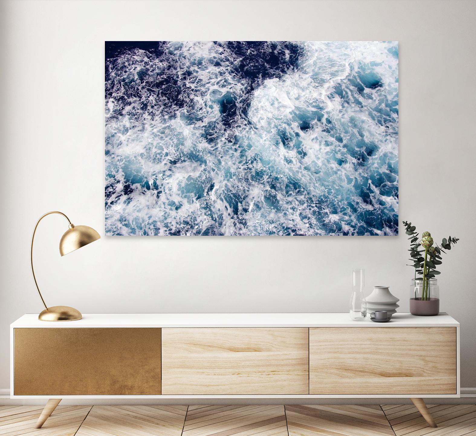 Swirl by Pexels on GIANT ART - white sea scene waves
