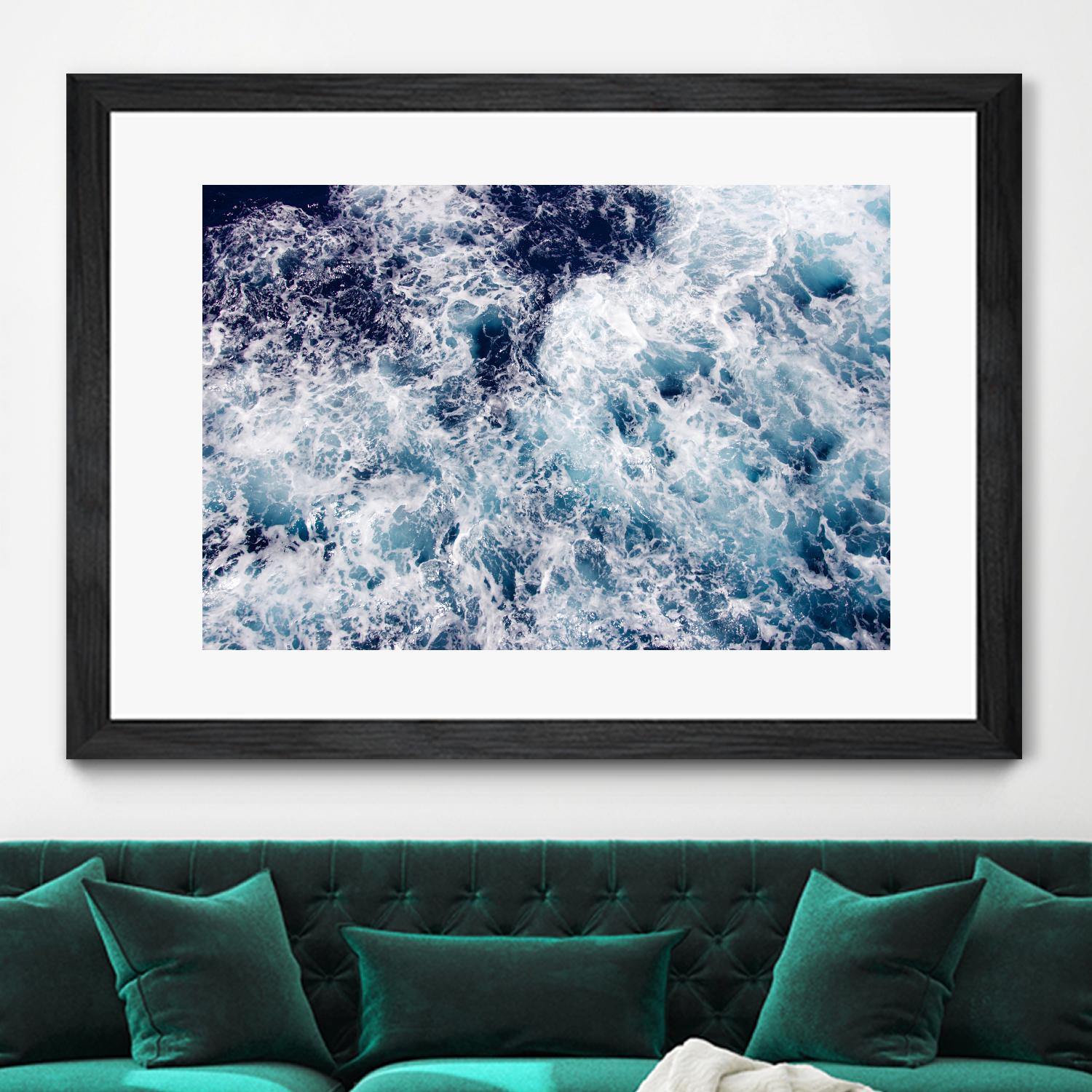 Swirl by Pexels on GIANT ART - white sea scene waves