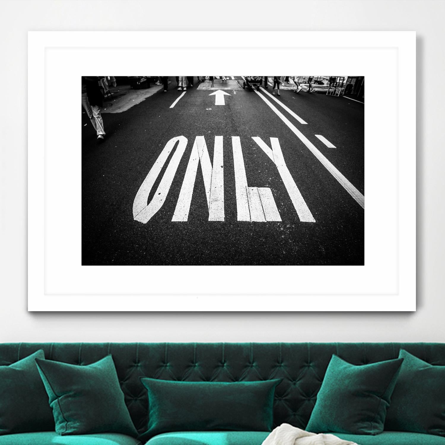 Only that way by Pexels on GIANT ART - white city scene