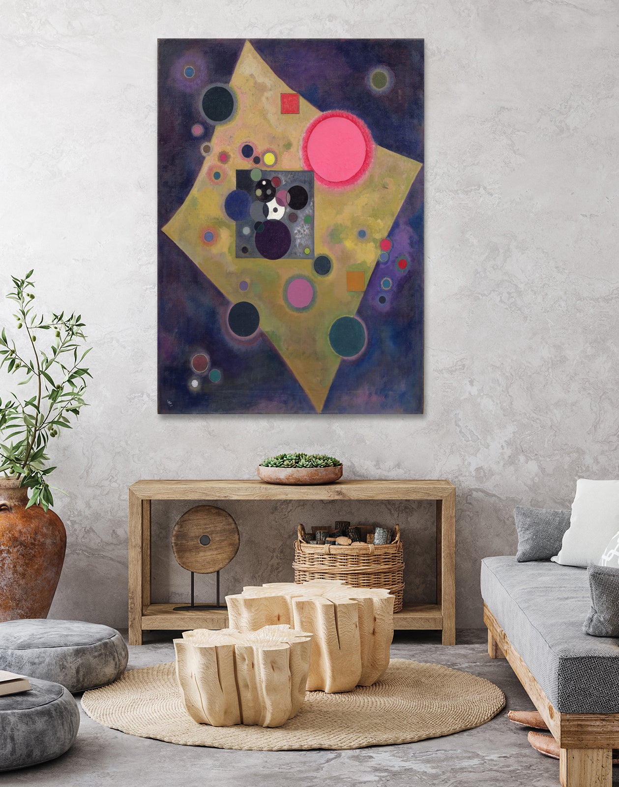 Accent en Rose, 1926 by Wassily Kandinsky on GIANT ART