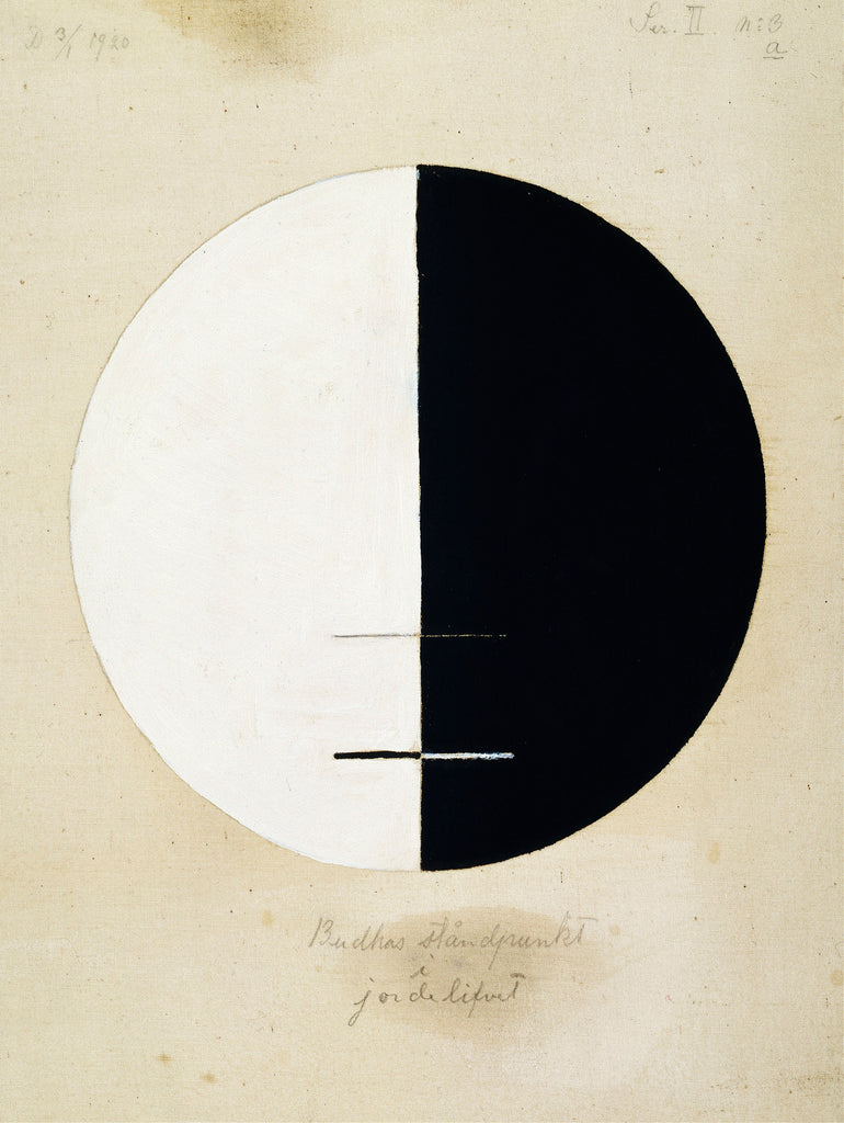 Buddha's Standpoint in the Earthly Life, No. 3a, 1920 by Hilma af Klint on GIANT ART - beige museums