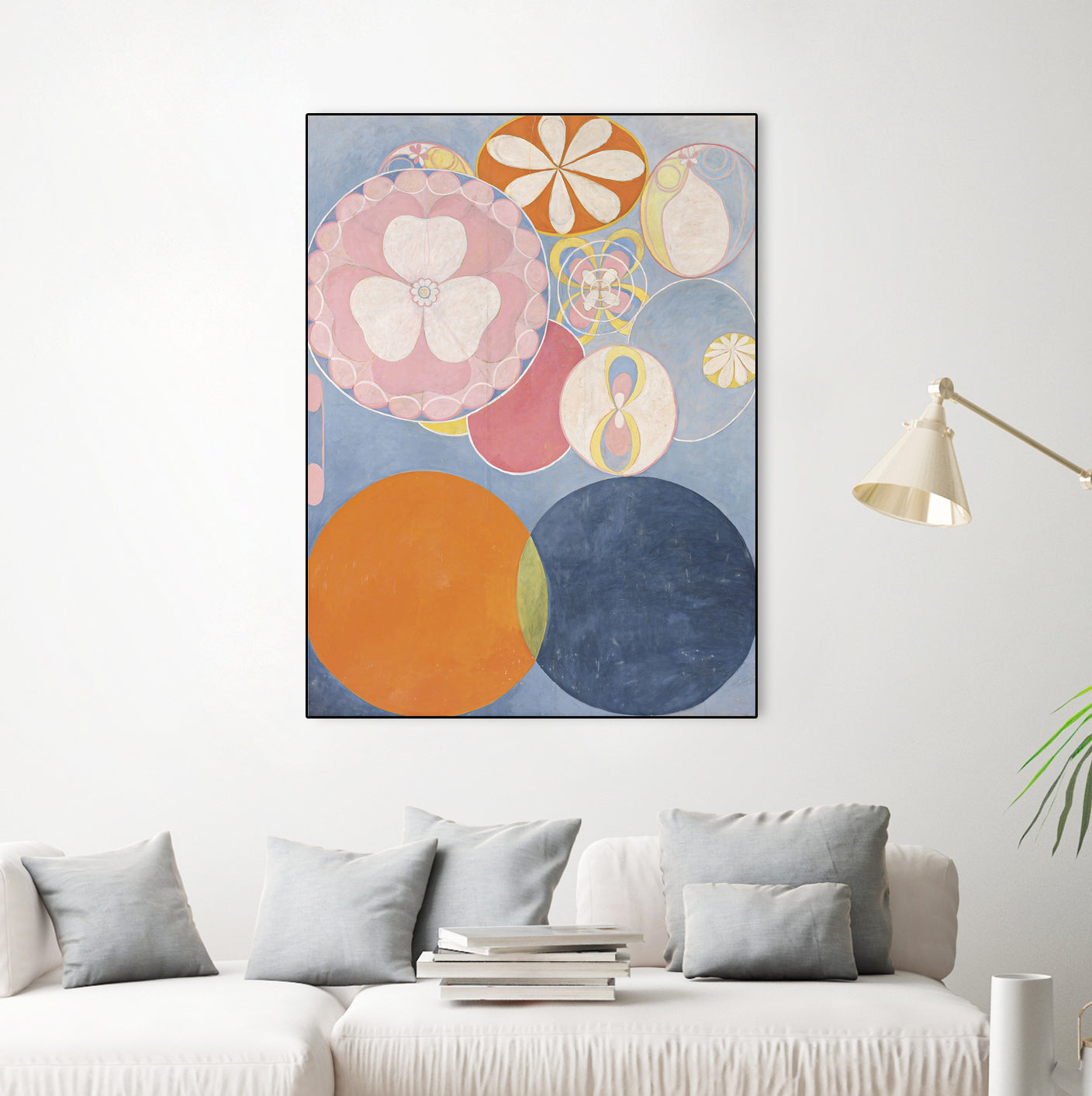 Group IV, No. 2. The Ten Largest, Childhood, 1907 by Hilma af Klint on GIANT ART - orange museum