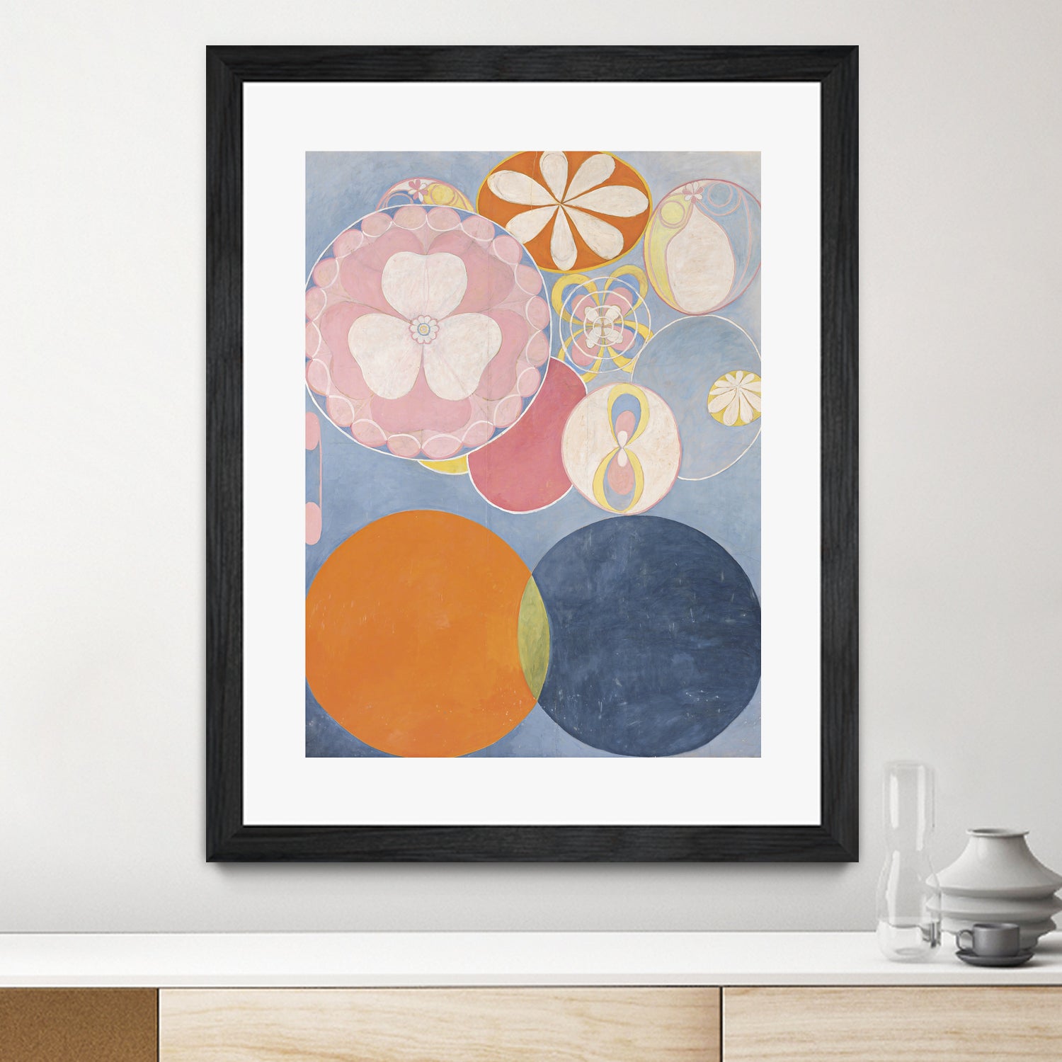 Group IV, No. 2. The Ten Largest, Childhood, 1907 by Hilma af Klint on GIANT ART - orange museum