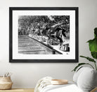 swimming competition at berlin Olympic Games in 1936  by Bridgeman Images  on GIANT ART - black and white photgraphy