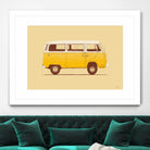 Yellow Van by Florent Bodart on GIANT ART