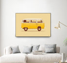 Yellow Van by Florent Bodart on GIANT ART