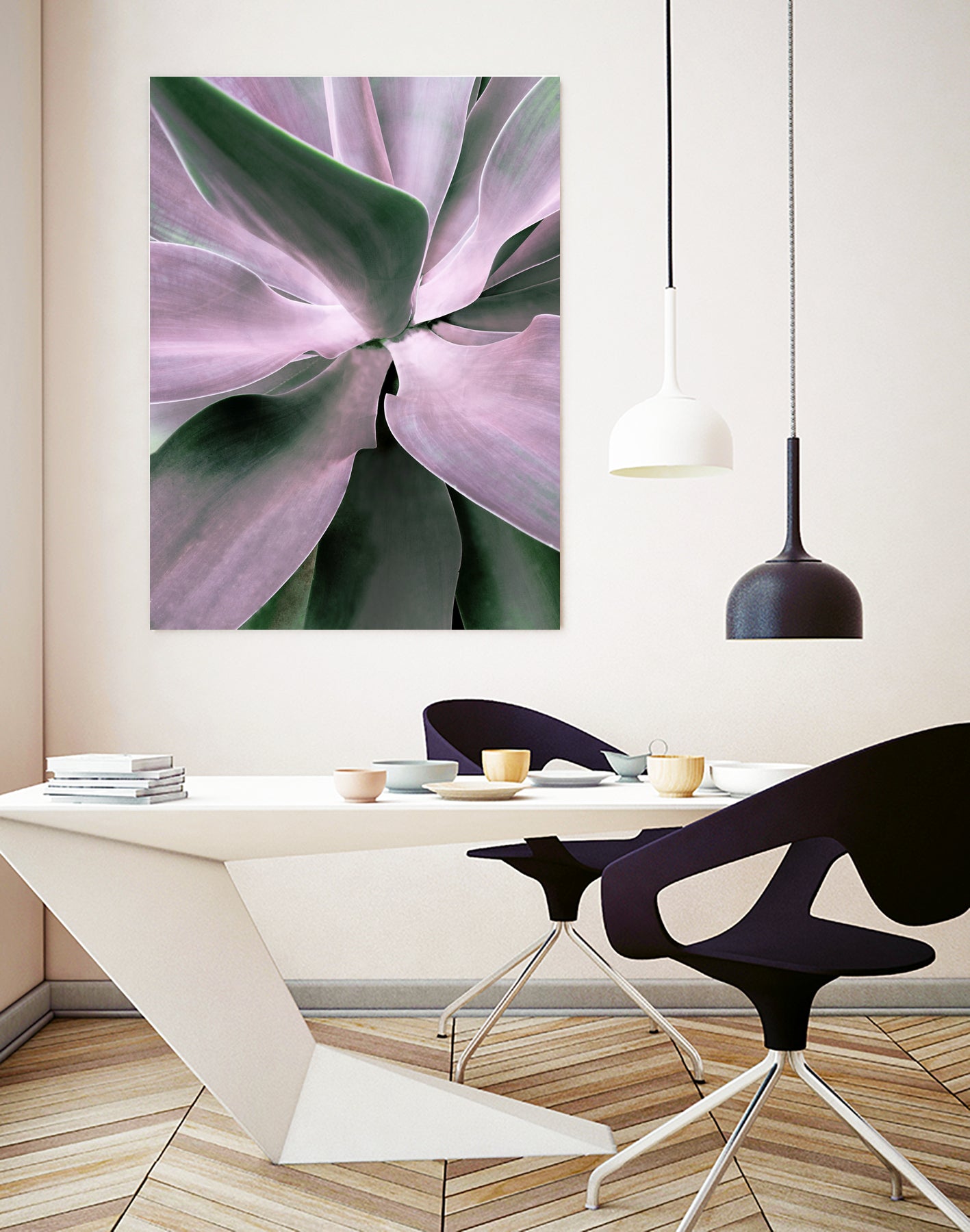 Agave by Caterina Lo Cicero on GIANT ART - pink pink