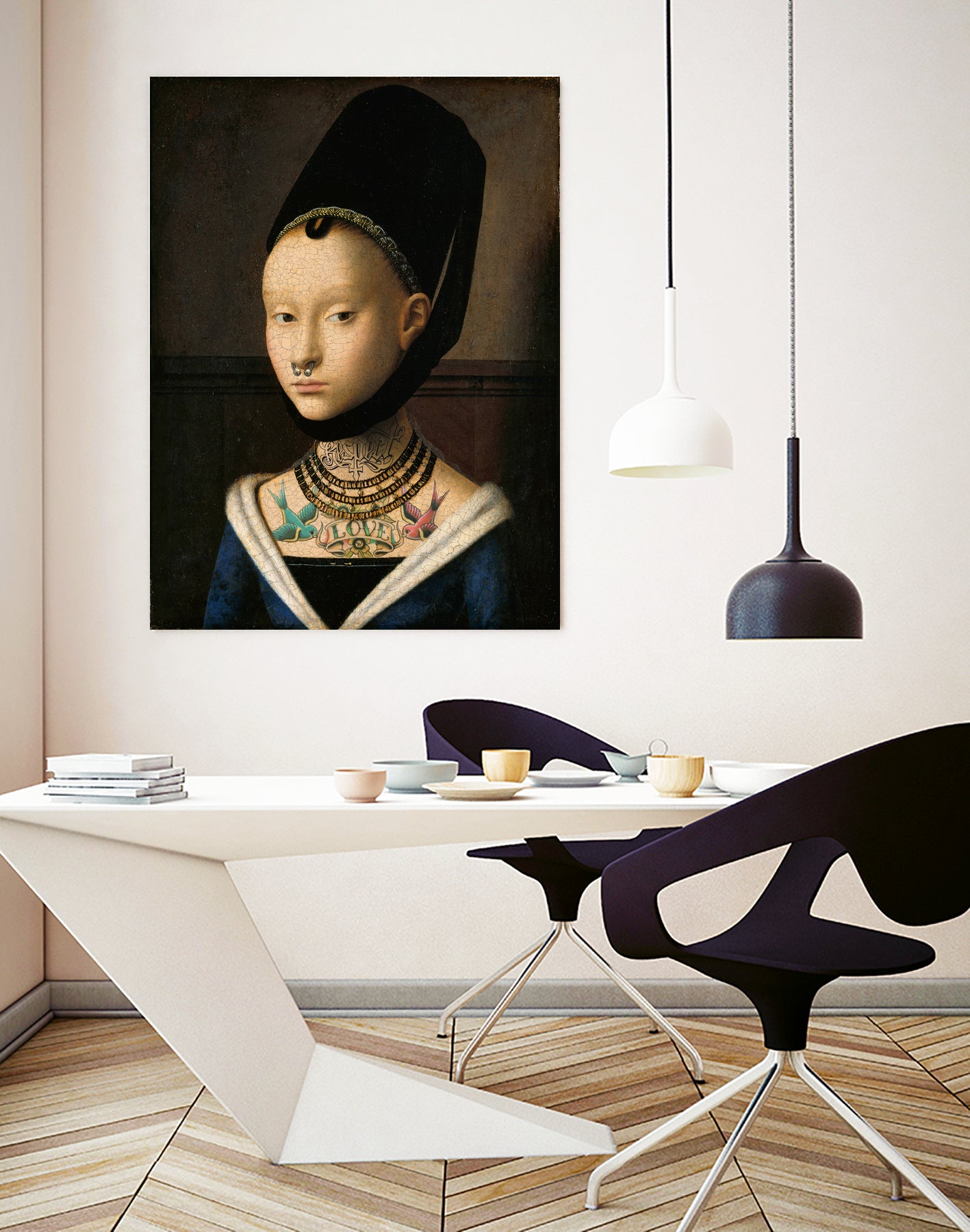 Young Woman by Caterina Lo Cicero  on GIANT ART