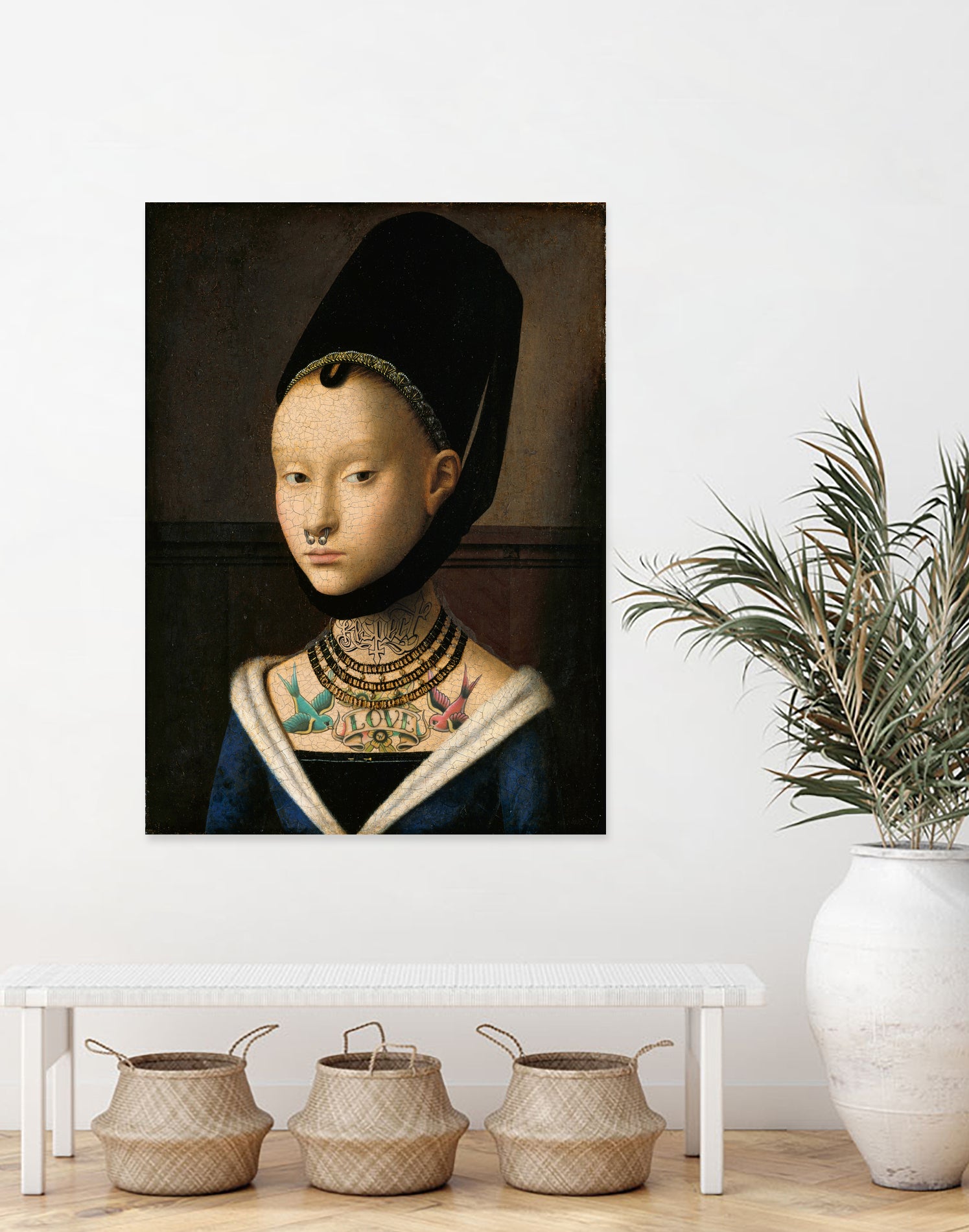 Young Woman by Caterina Lo Cicero  on GIANT ART