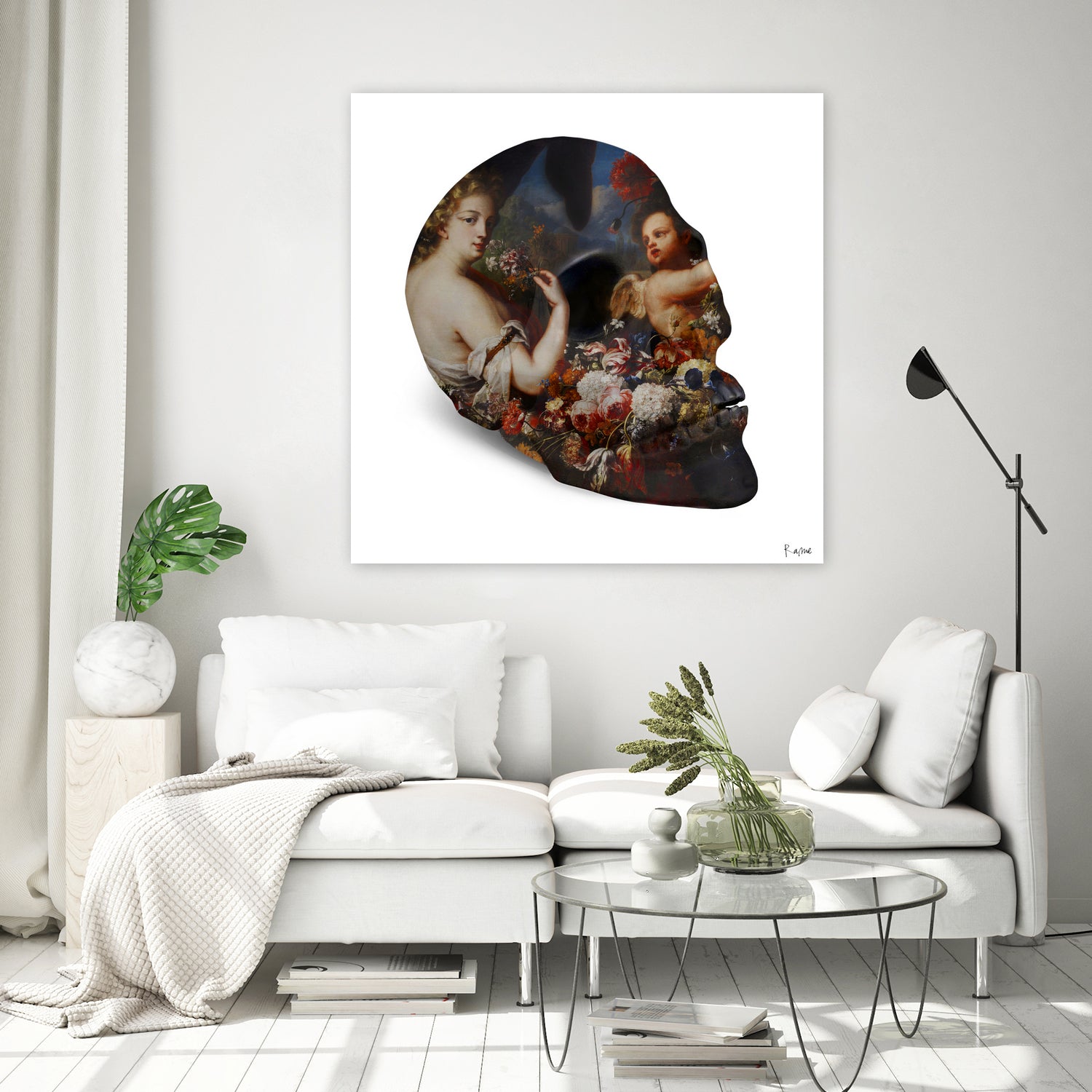 Skull by Caterina Lo Cicero  on GIANT ART