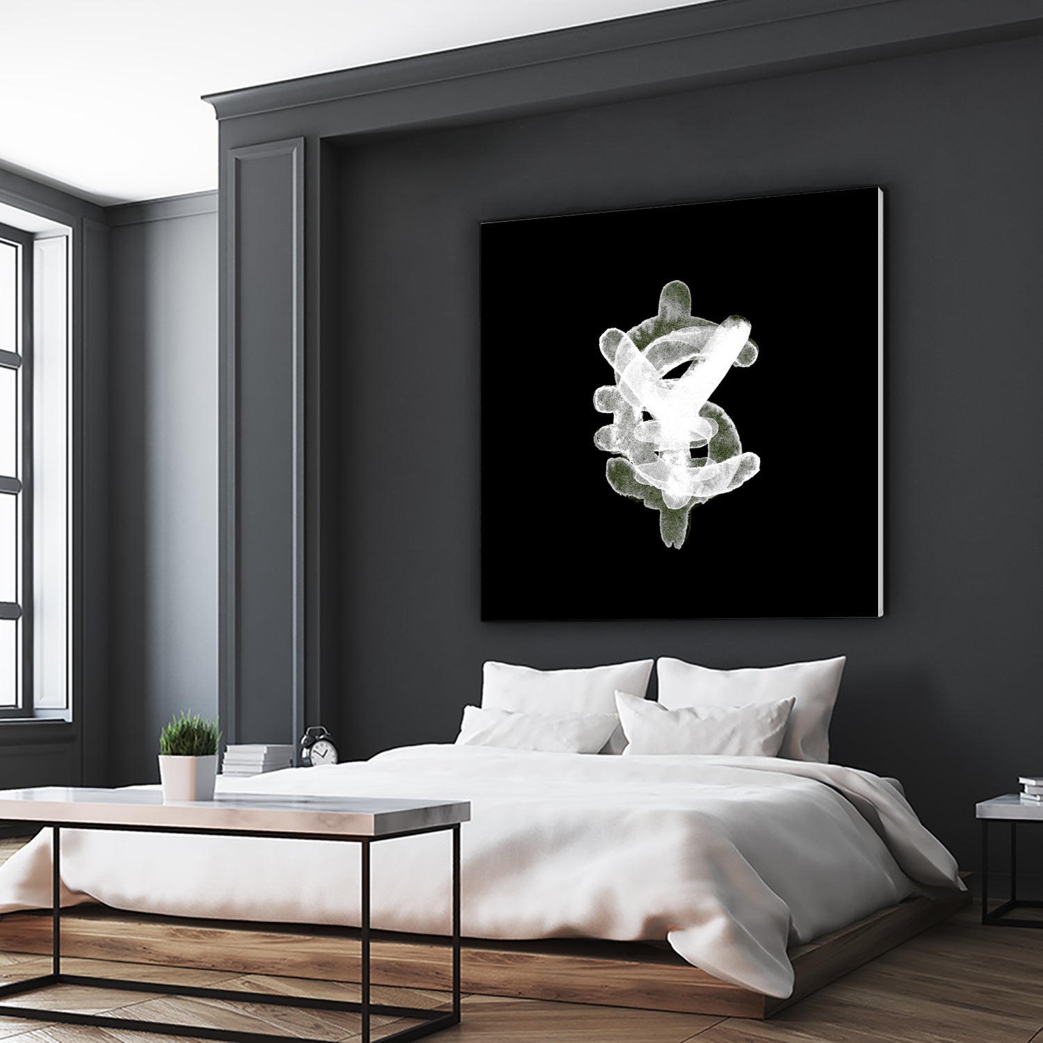 YES to CASH by Art Frankenberg on GIANT ART - black typography