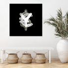 YES to CASH by Art Frankenberg on GIANT ART - black typography