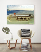 Santorini by Haris Kavalla on GIANT ART - gray processing/programming