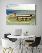 Santorini by Haris Kavalla on GIANT ART - gray processing/programming