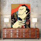 ＊ “Japonica” / Salvador Dali by Kazuhiro Ishihara on GIANT ART - red photo illustration