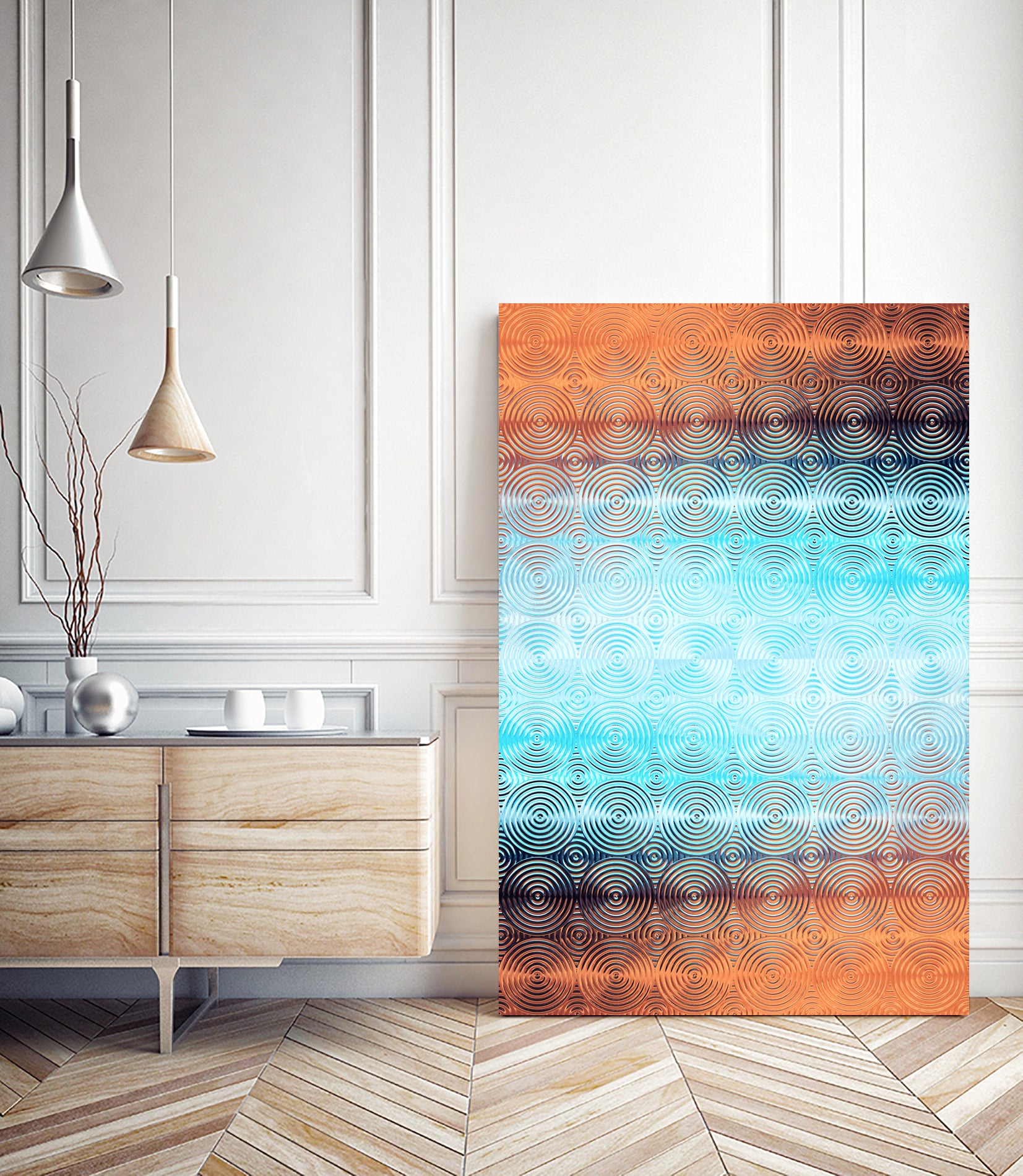 Abstract Pattern by Tenyo Marchev on GIANT ART - blue processing/programming