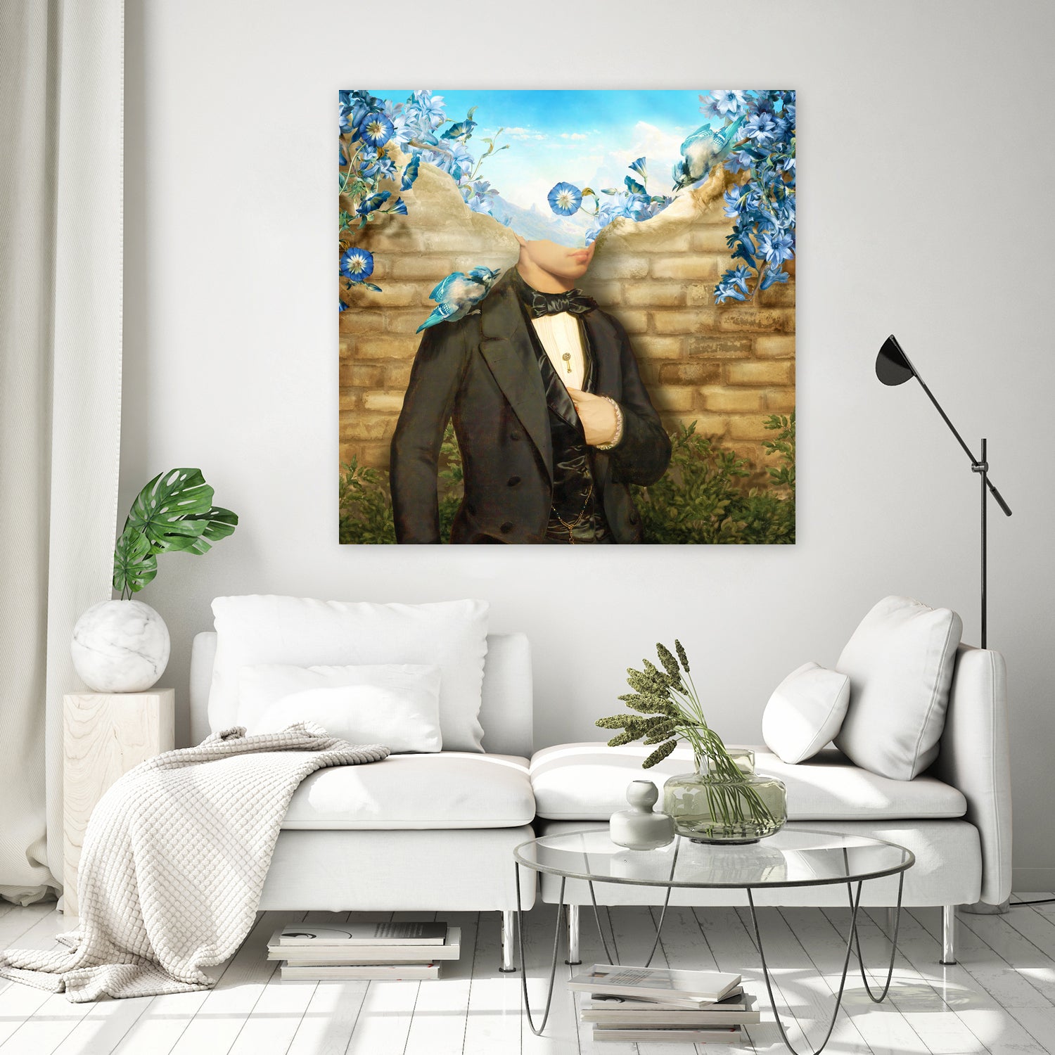 A Wandering Mind v1 by Diogo Veríssimo on GIANT ART - blue digital painting