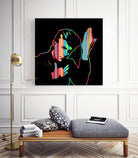 David Bowie | Dark | Pop Art by William Cuccio on GIANT ART - black digital painting