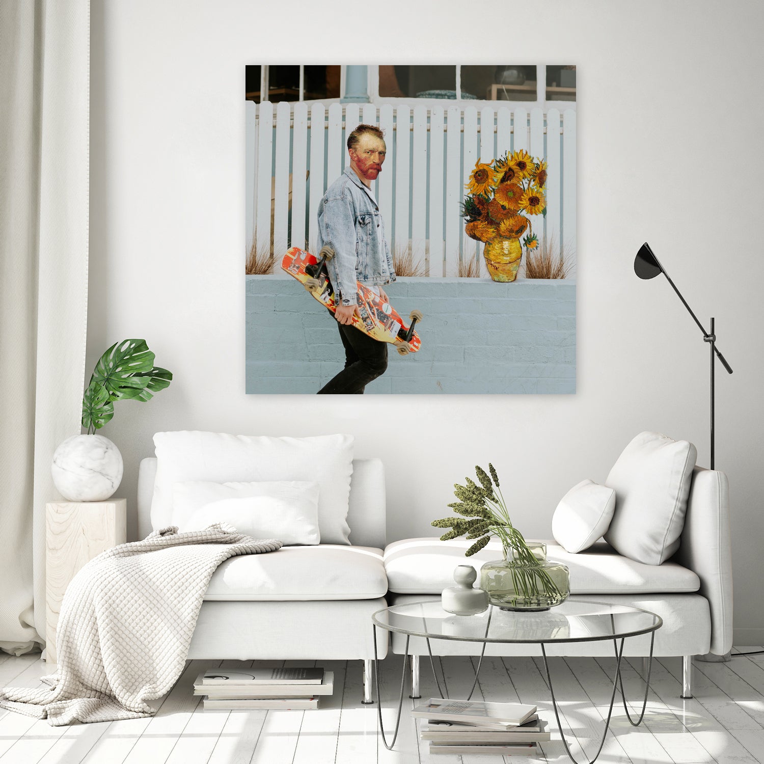 When Art Meets Real Life III by Mehmet Geren on GIANT ART - white photo manipulation