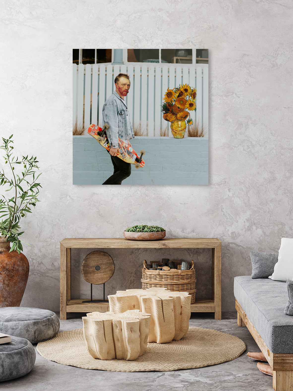 When Art Meets Real Life III by Mehmet Geren on GIANT ART - white photo manipulation