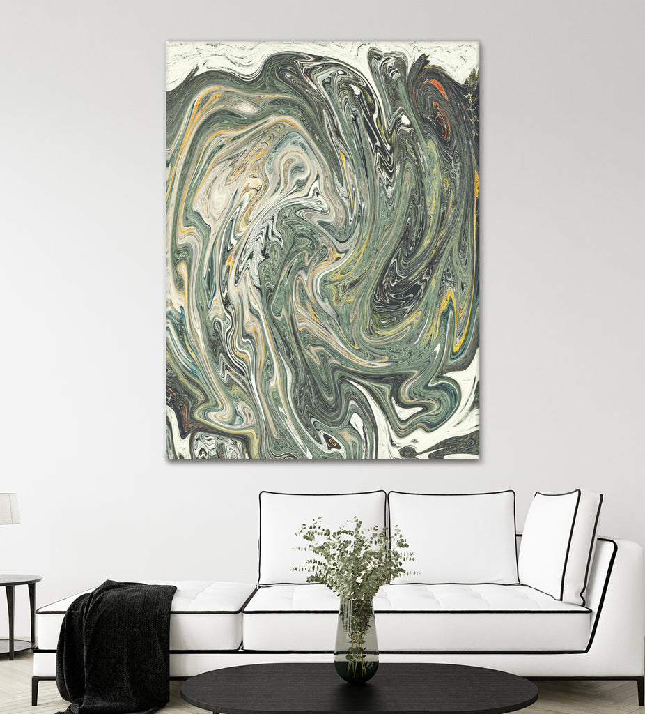 Abstract Marble Painting III by Amir Faysal on GIANT ART - gray digital painting