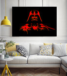 Darth Vader | Pop Art by William Cuccio on GIANT ART - black digital painting