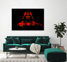 Darth Vader | Pop Art by William Cuccio on GIANT ART - black digital painting