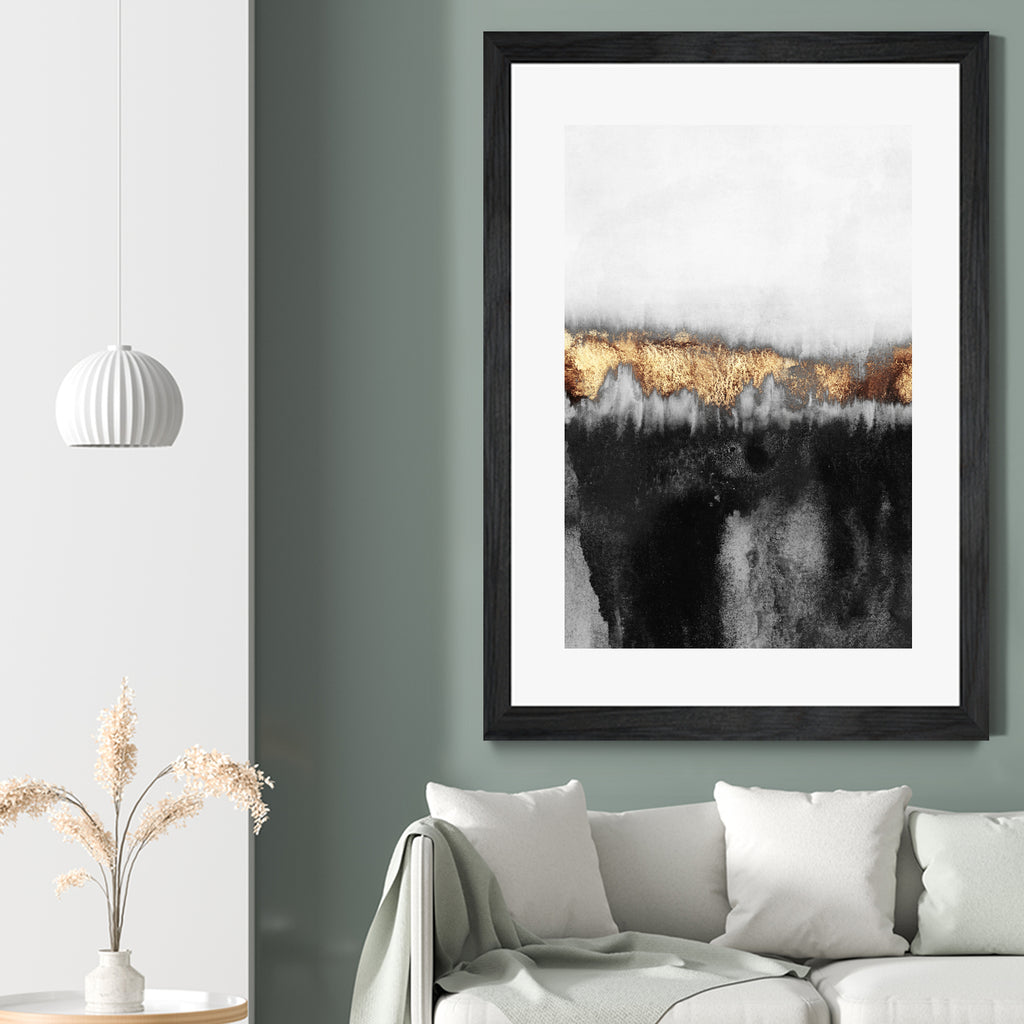 Gloomy by Elisabeth Fredriksson on GIANT ART - gray mixed media