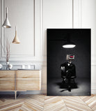 ATTENTION by Menelaos Trompoukis on GIANT ART - black digital painting