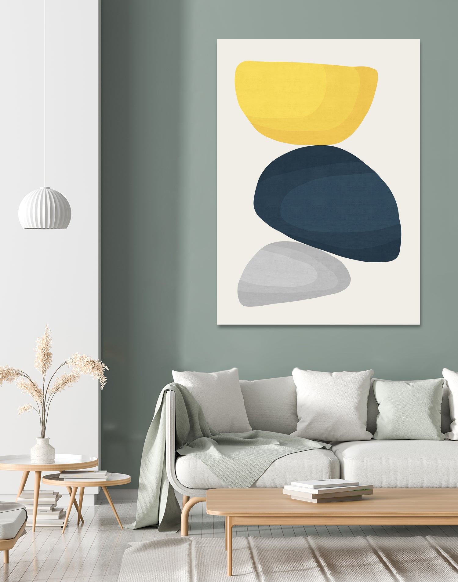 Abstract XV by Vitor Costa on GIANT ART - blue digital painting