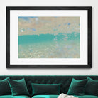 Ocean Mermaid Sea Sparkles Dream 1 by AnitasBellasArt on GIANT ART - blue coastal