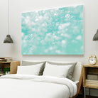 Underwater Caribbean Bubbles Dream 1 by AnitasBellasArt on GIANT ART - blue coastal