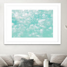 Underwater Caribbean Bubbles Dream 1 by AnitasBellasArt on GIANT ART - blue coastal