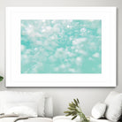 Underwater Caribbean Bubbles Dream 1 by AnitasBellasArt on GIANT ART - blue coastal