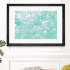 Underwater Caribbean Bubbles Dream 1 by AnitasBellasArt on GIANT ART - blue coastal