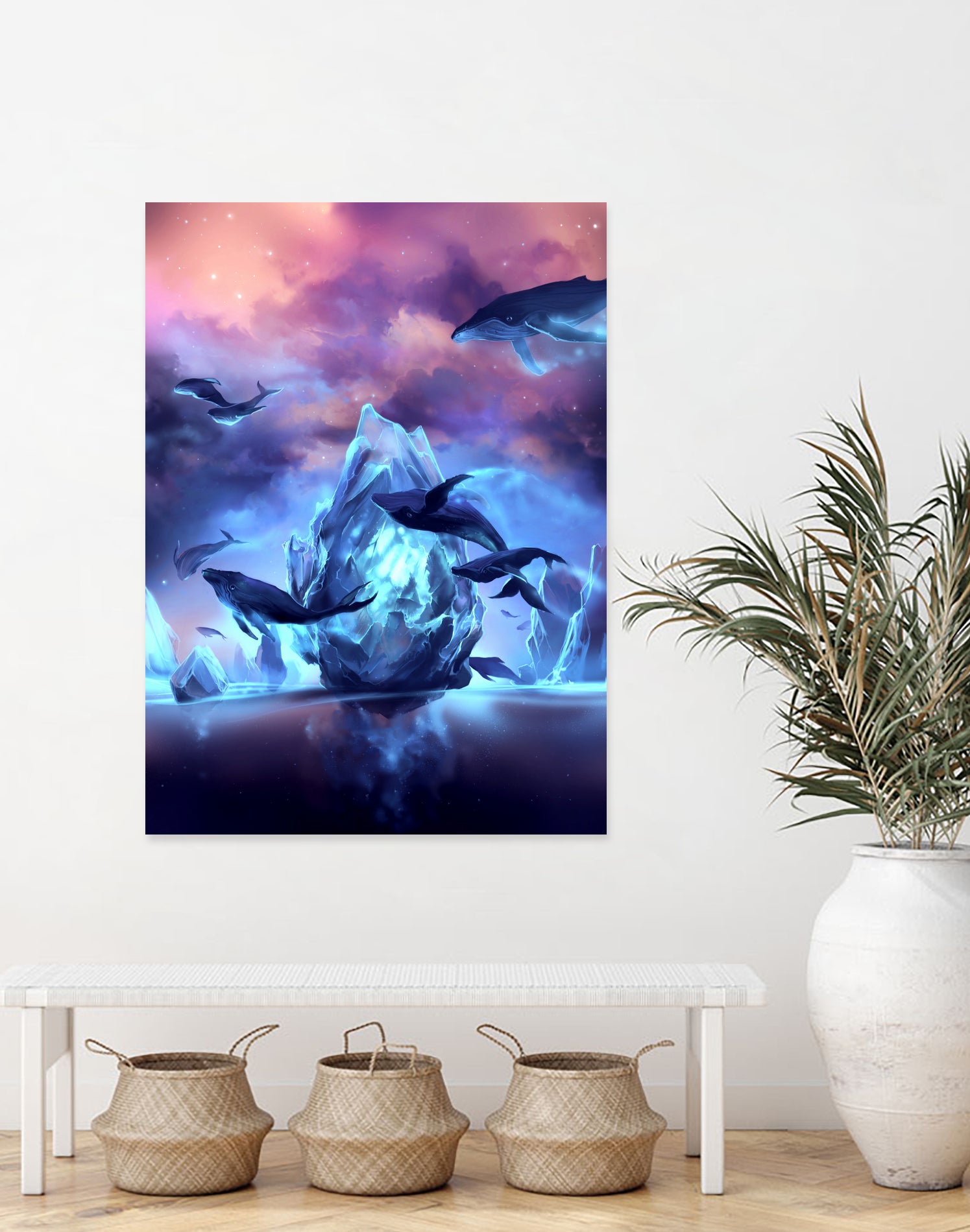 When the moon is closer by Cyril Rolando on GIANT ART - digital painting