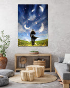 Waiting for you by MCAshe 24 on GIANT ART - blue character design