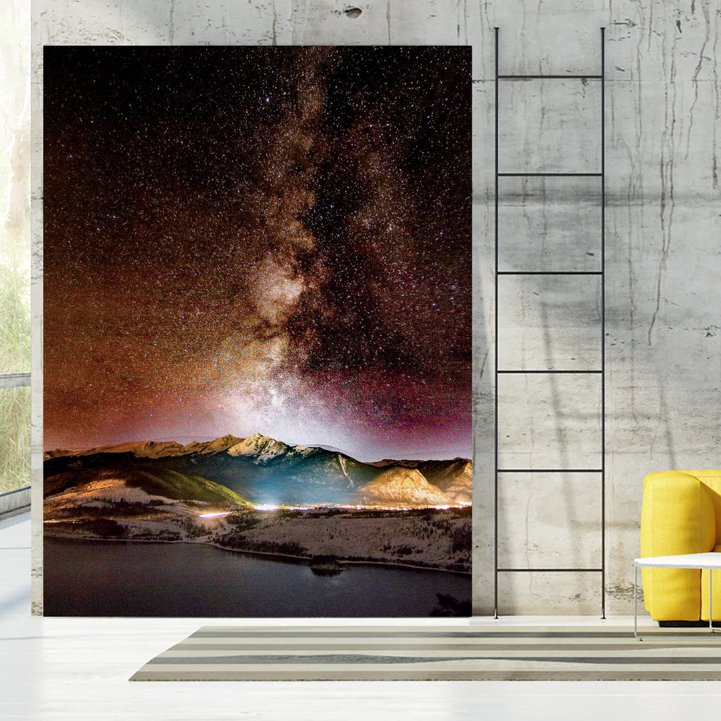 Amazing Shot of the Milky Way Galaxy by RJ Byrd on GIANT ART - fuchsia photo illustration