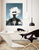 Beauty and the cloud ... by Menelaos Trompoukis on GIANT ART - blue digital painting