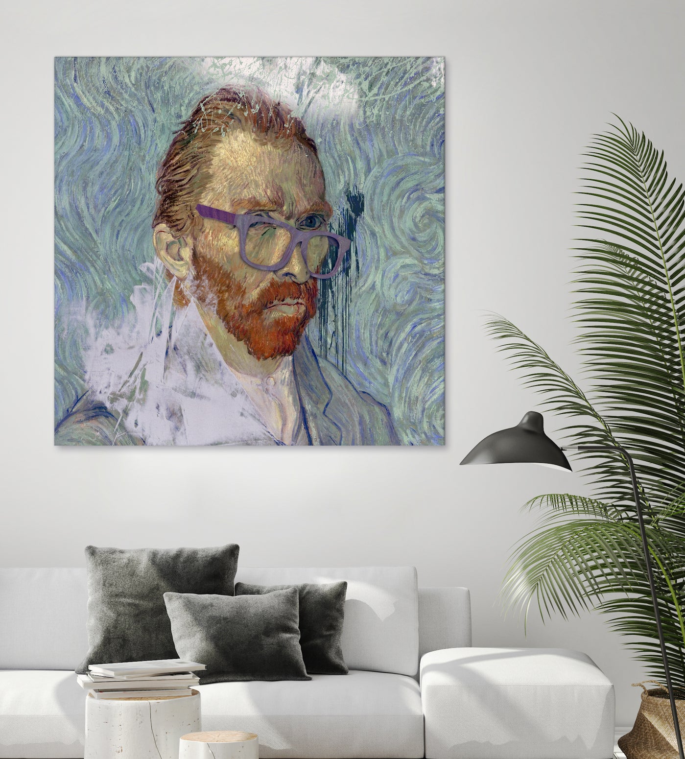 Vincent by José Luis Guerrero on GIANT ART - blue photo manipulation