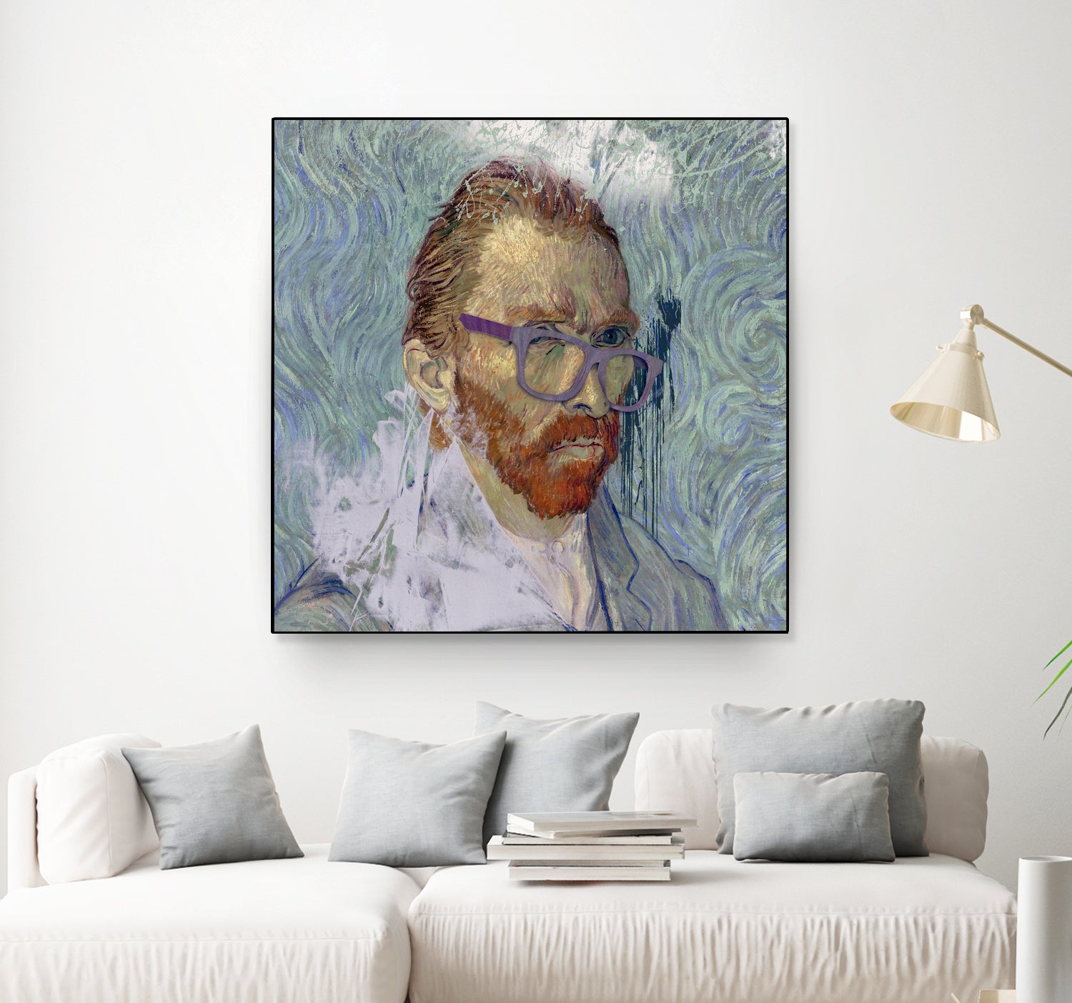 Vincent by José Luis Guerrero on GIANT ART - blue photo manipulation