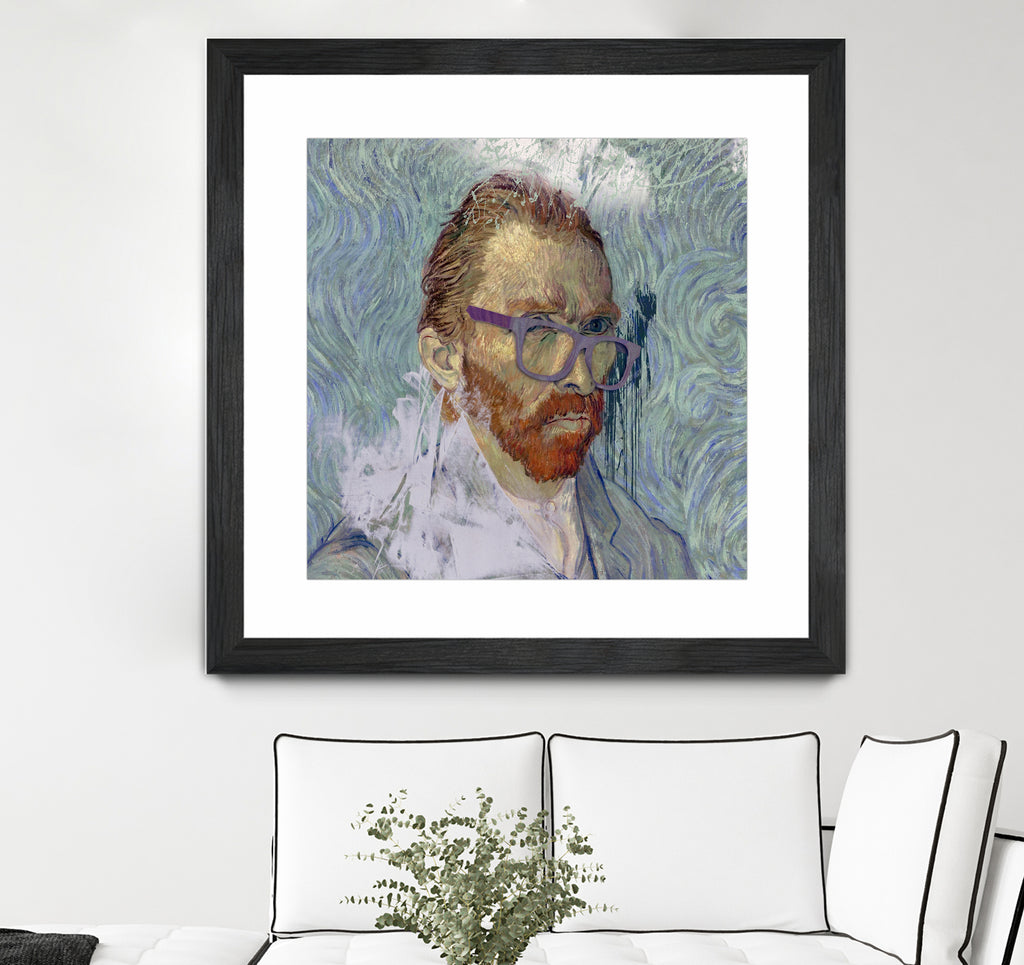 Vincent by José Luis Guerrero on GIANT ART - blue photo manipulation