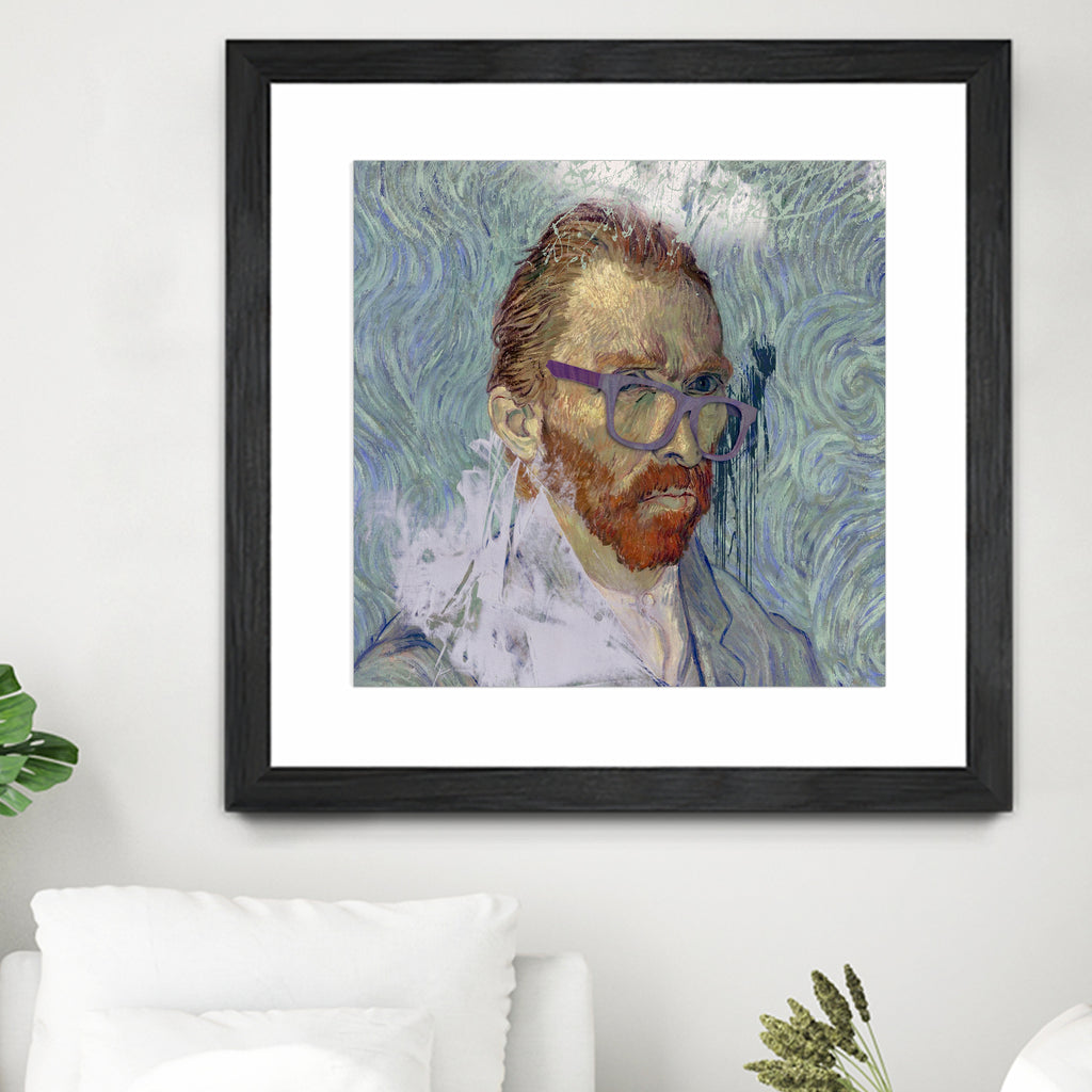 Vincent by José Luis Guerrero on GIANT ART - blue photo manipulation