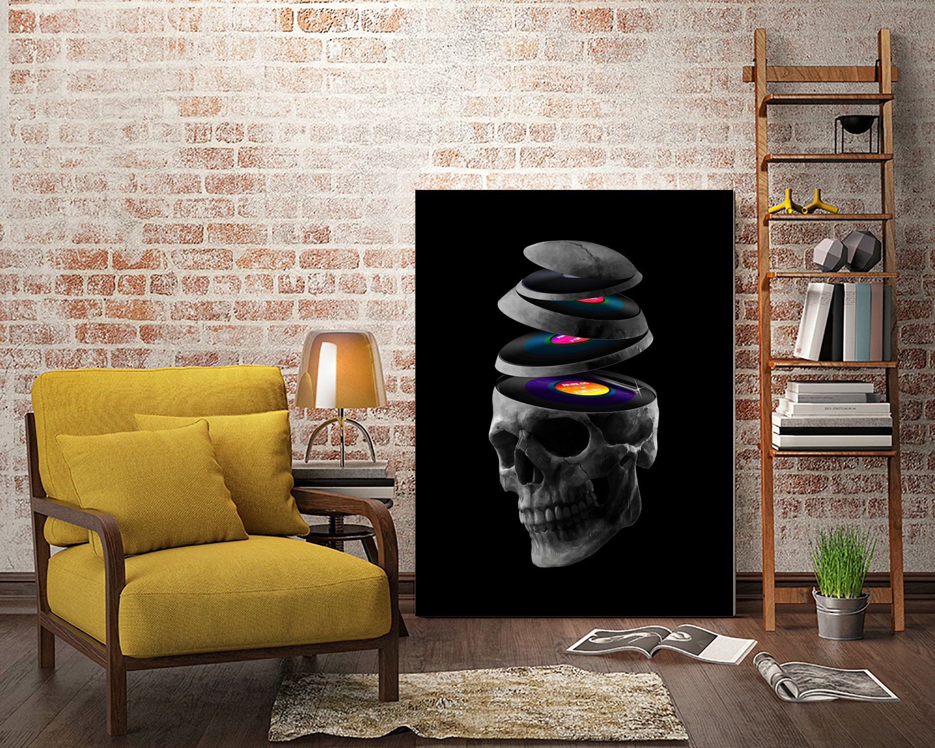 Dead Records by Francis Mi Oza on GIANT ART - black photo manipulation