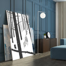 White tiger by Roland Bánrévi on GIANT ART - white vector illustration