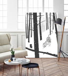 White tiger by Roland Bánrévi on GIANT ART - white vector illustration