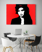 Amy Winehouse | Pop Art by William Cuccio on GIANT ART - red digital painting