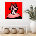 Divine | Pop Art by William Cuccio on GIANT ART - red digital painting