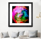 100 Nebulas in Space 006 by Raul Andre Petrasanta on GIANT ART - pink digital painting