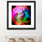 100 Nebulas in Space 006 by Raul Andre Petrasanta on GIANT ART - pink digital painting